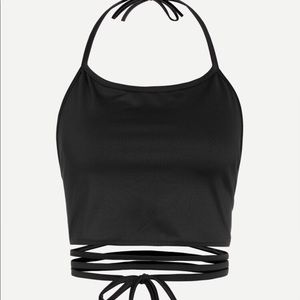 SHEIN Wrap Around Crop top